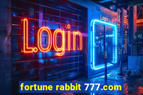 fortune rabbit 777.com